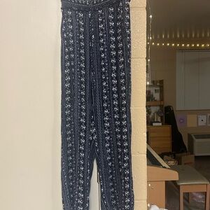 Kingston Navy and White Patterned Garment